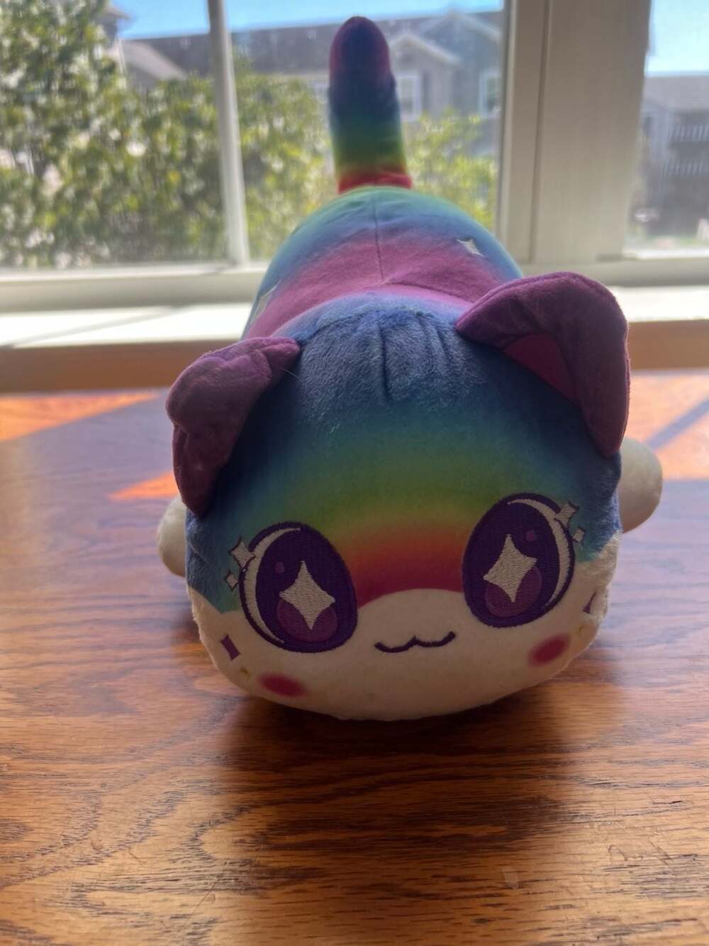 Aphmau MeeMeows Rainbow Cat Plush